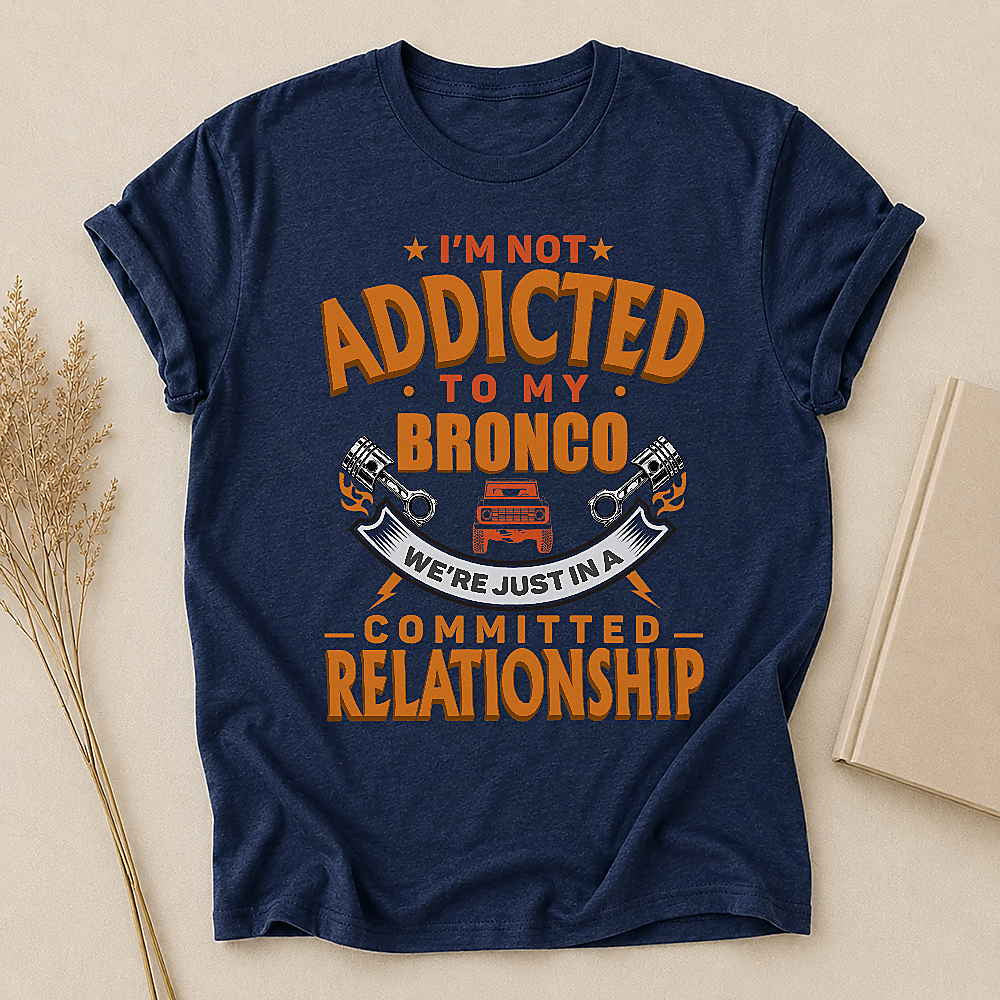 Bronco SUV Personalized Apparel