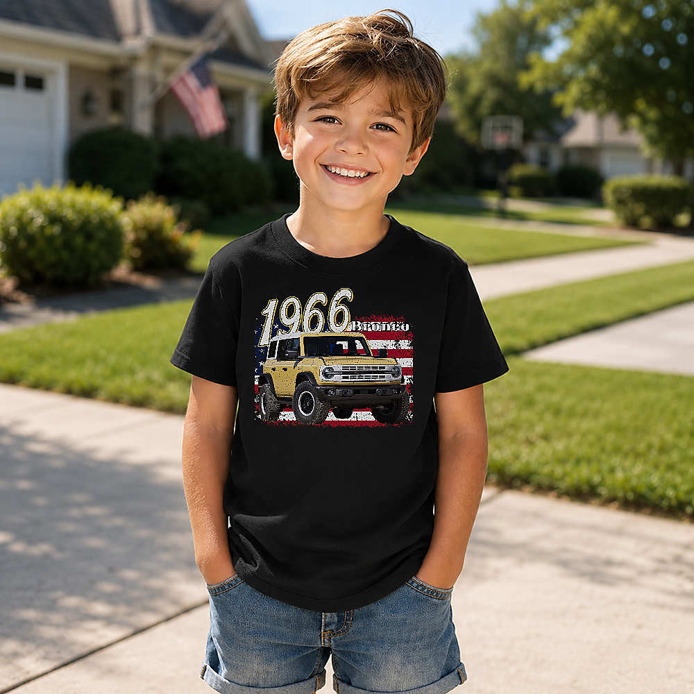 1966 Bronco SUV Personalized Apparel