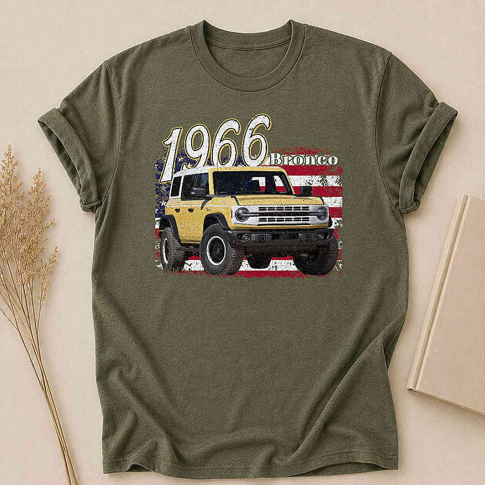 1966 Bronco SUV Personalized Apparel