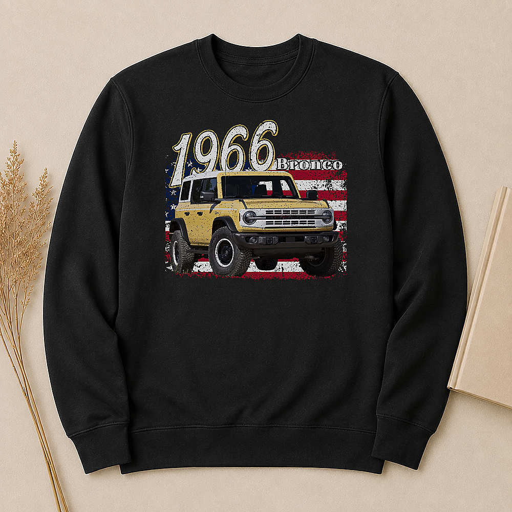1966 Bronco SUV Personalized Apparel
