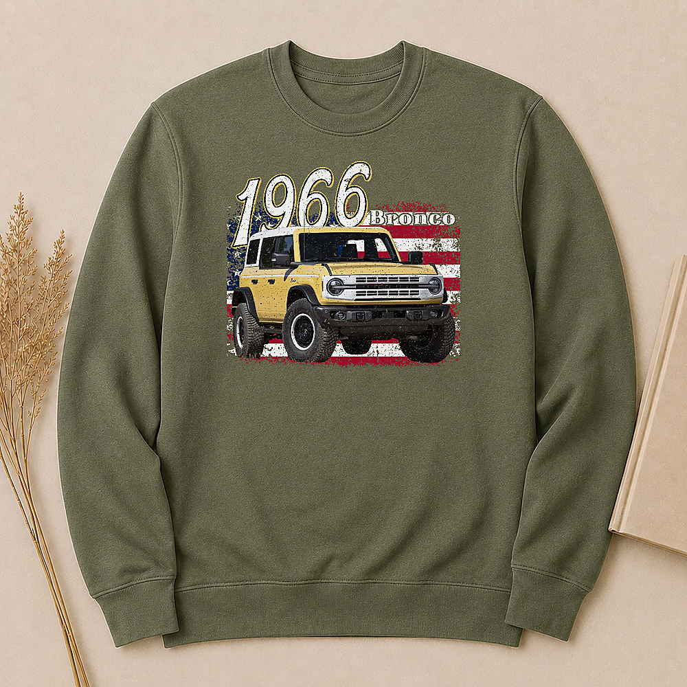 1966 Bronco SUV Personalized Apparel