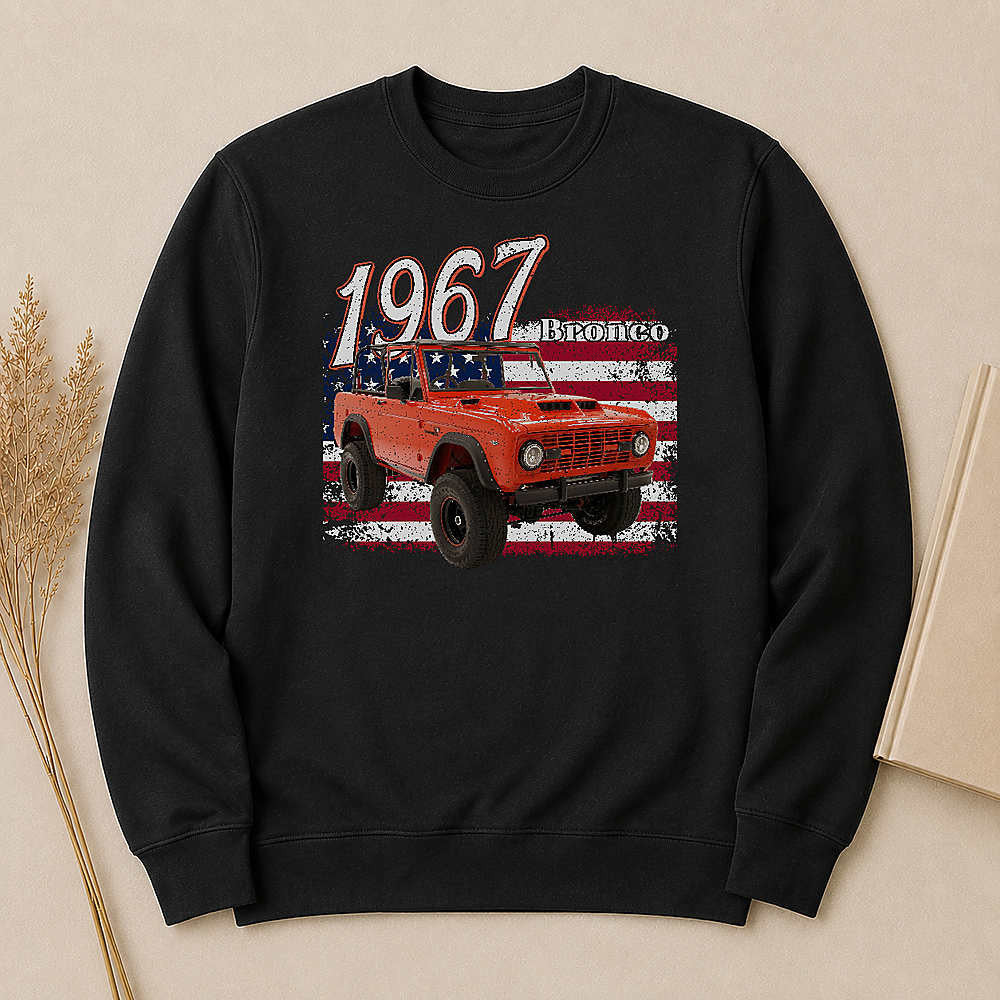 1967 Bronco SUV Personalized Apparel