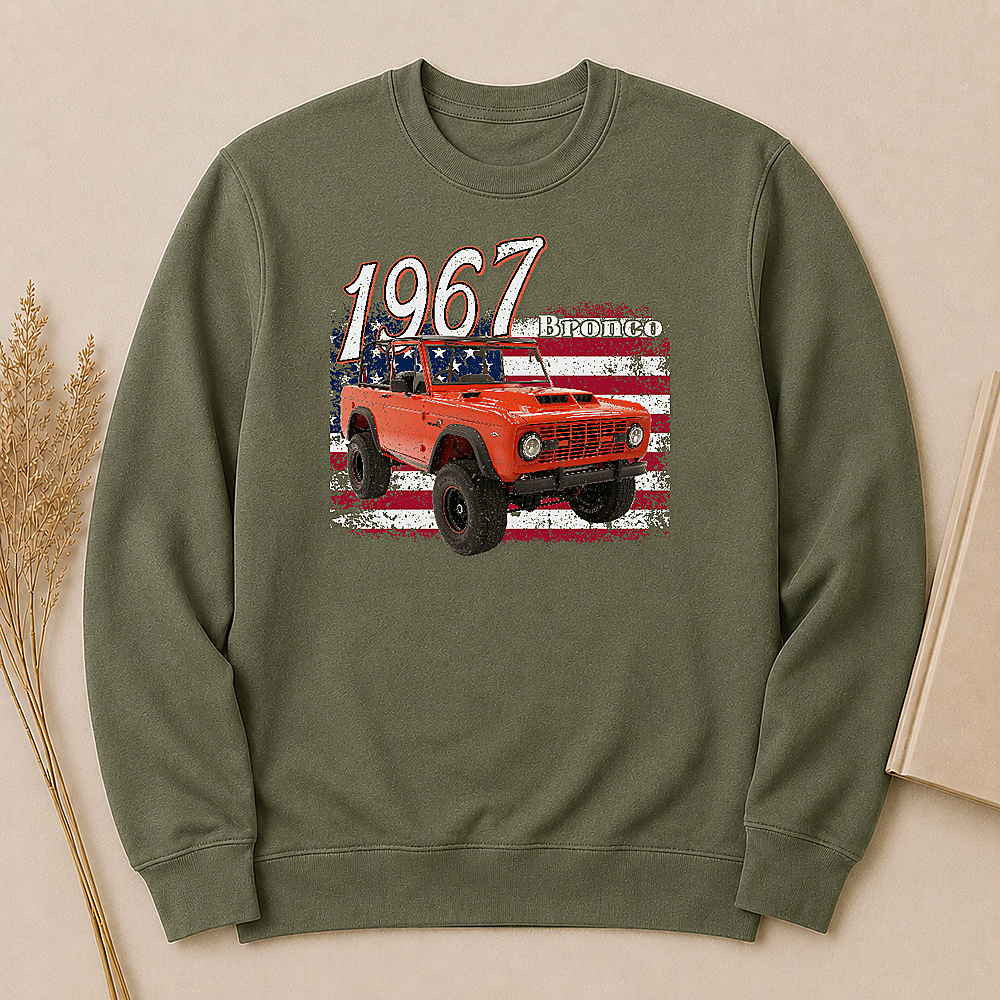 1967 Bronco SUV Personalized Apparel