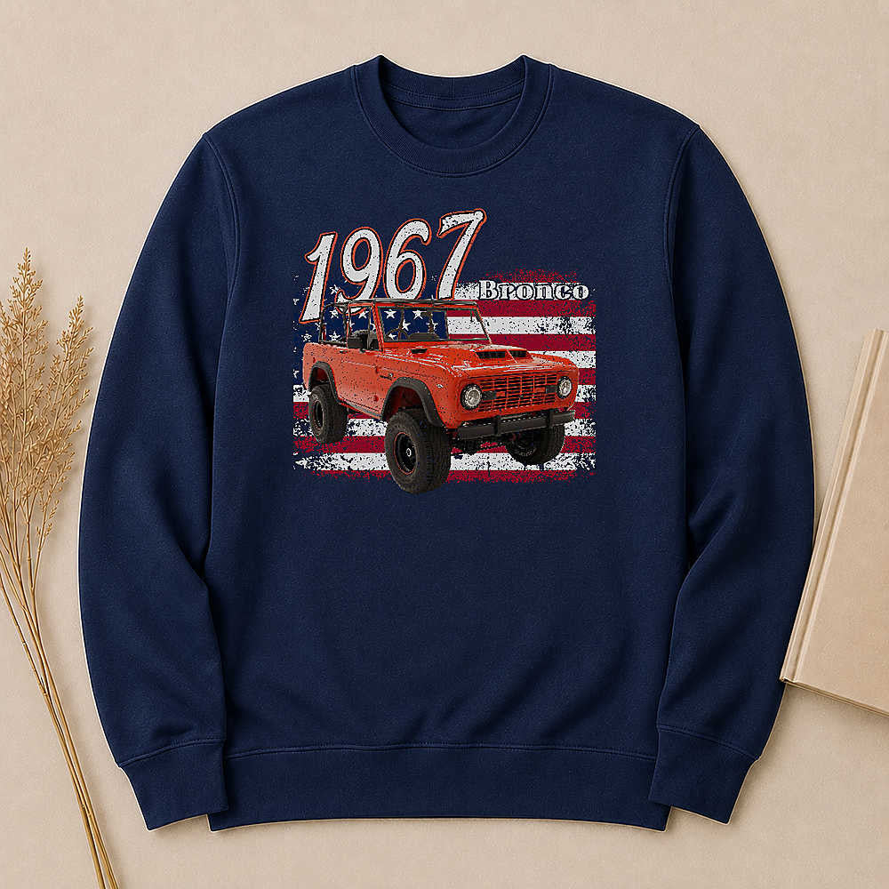 1967 Bronco SUV Personalized Apparel