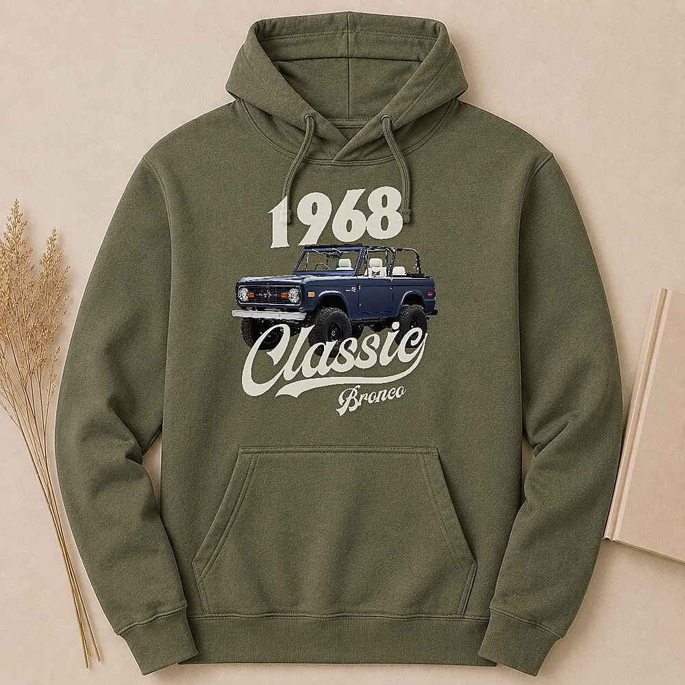 1968 Bronco SUV Personalized Apparel