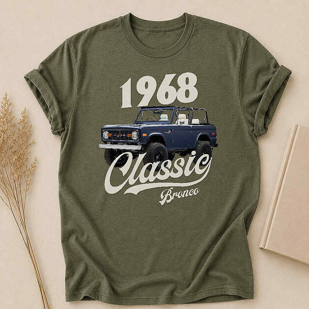 1968 Bronco SUV Personalized Apparel