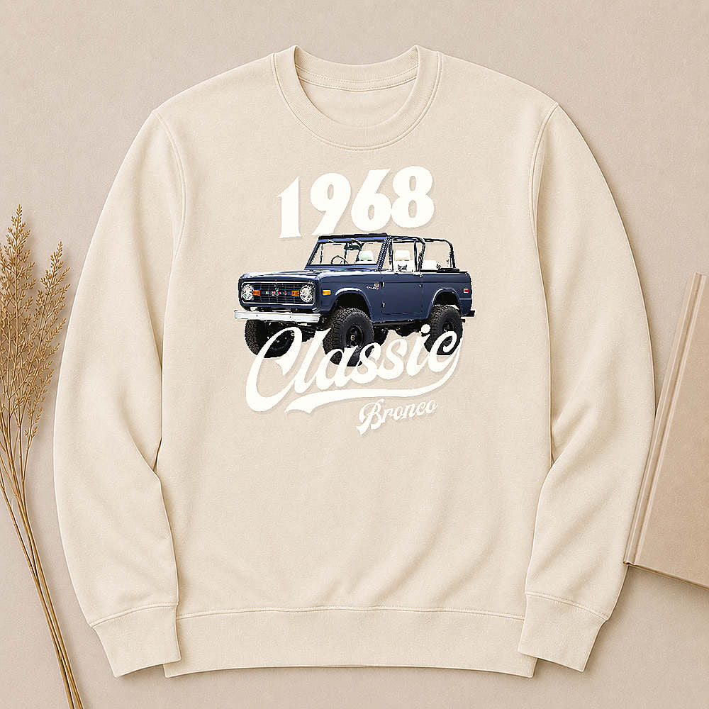 1968 Bronco SUV Personalized Apparel