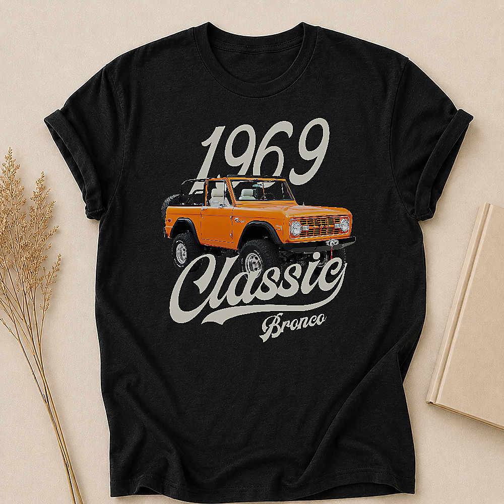 1969 Bronco SUV Personalized Apparel