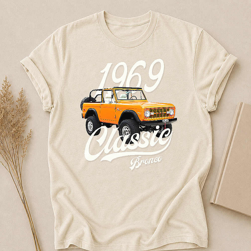 1969 Bronco SUV Personalized Apparel