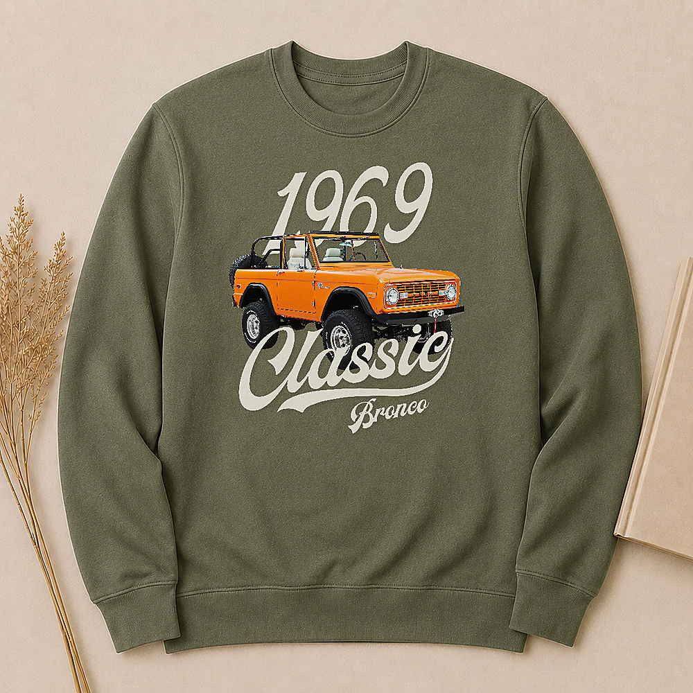 1969 Bronco SUV Personalized Apparel