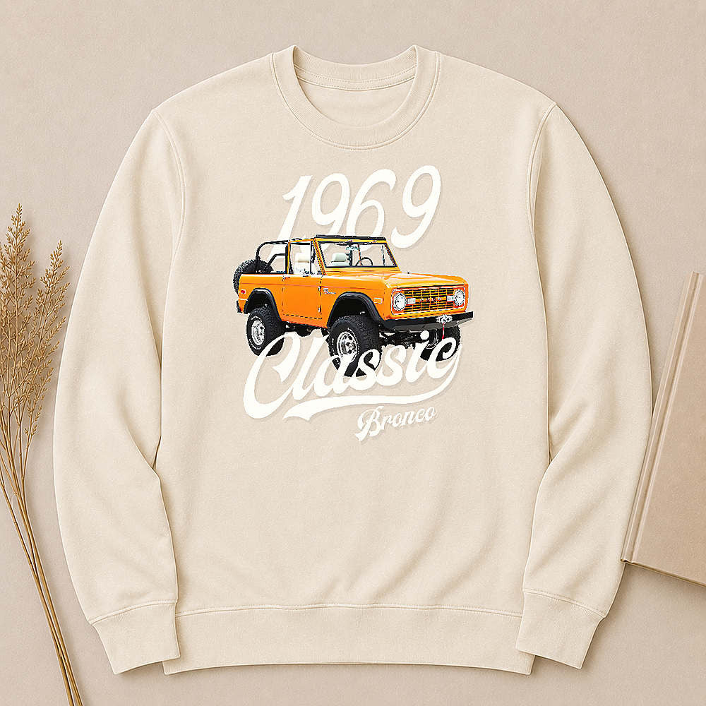 1969 Bronco SUV Personalized Apparel