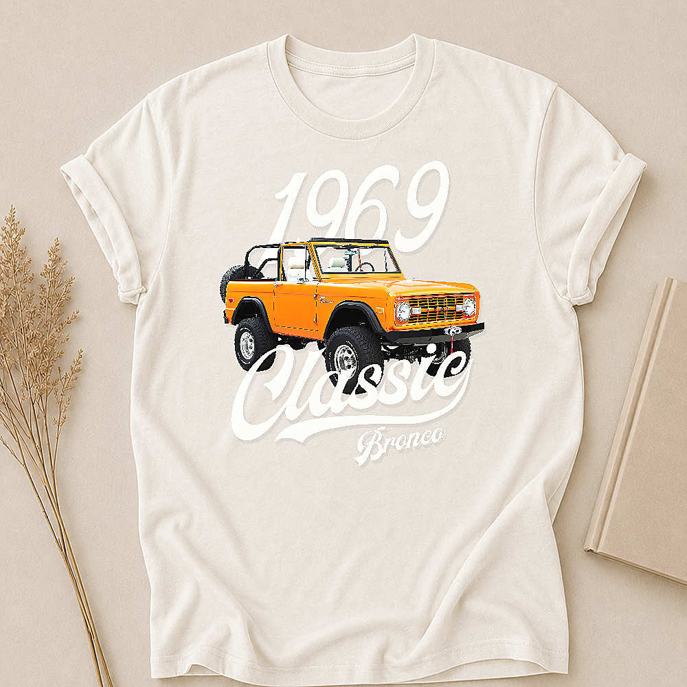 1969 Bronco SUV Personalized Apparel