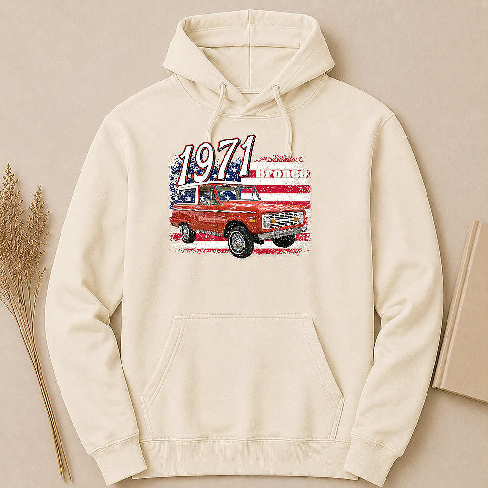 1971 Bronco SUV Personalized Apparel