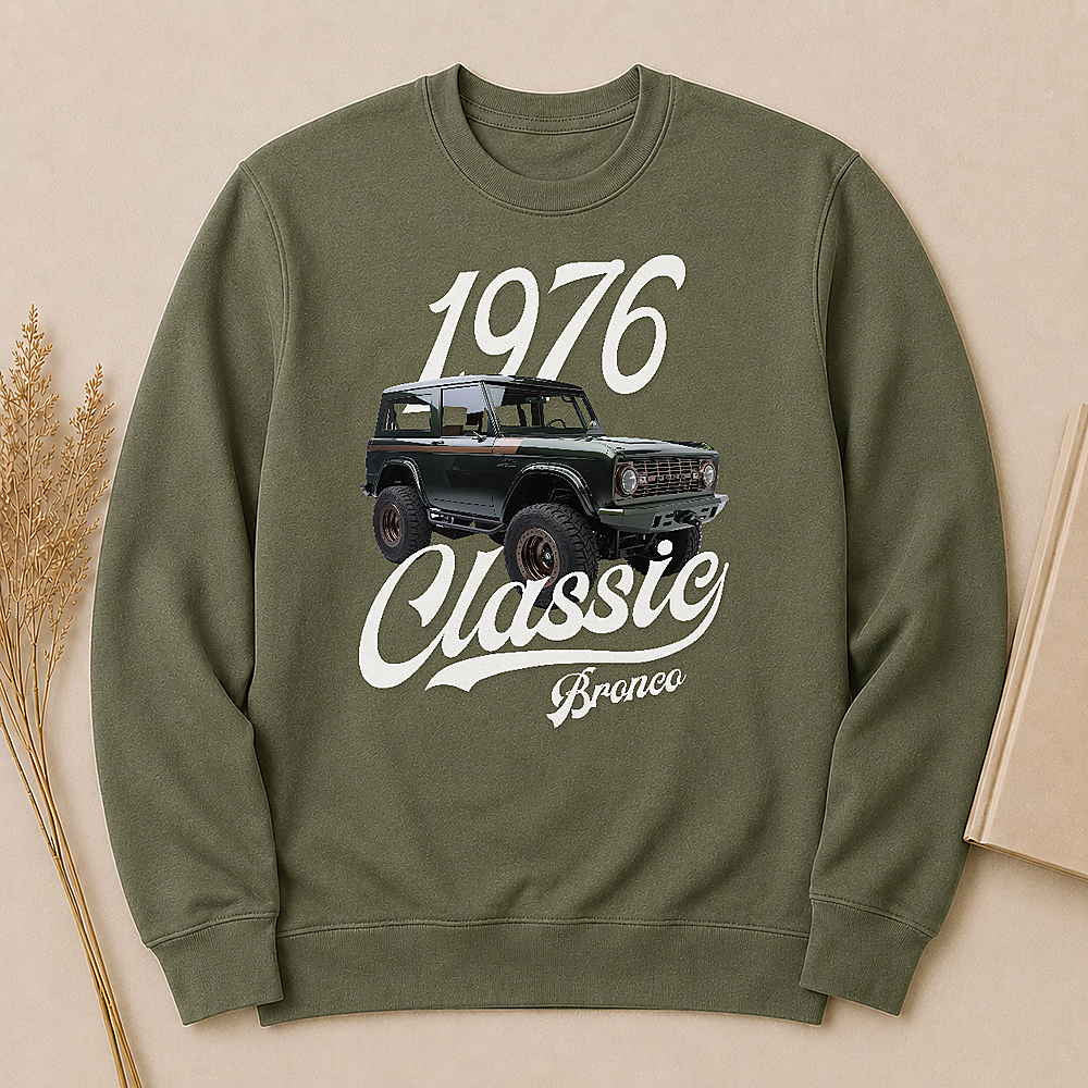 1976 Bronco SUV Personalized Apparel