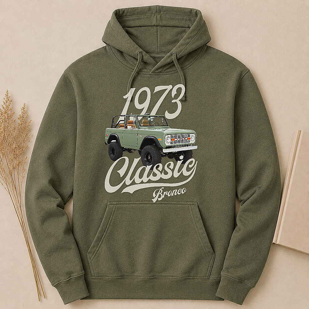 1973 Bronco SUV Personalized Apparel