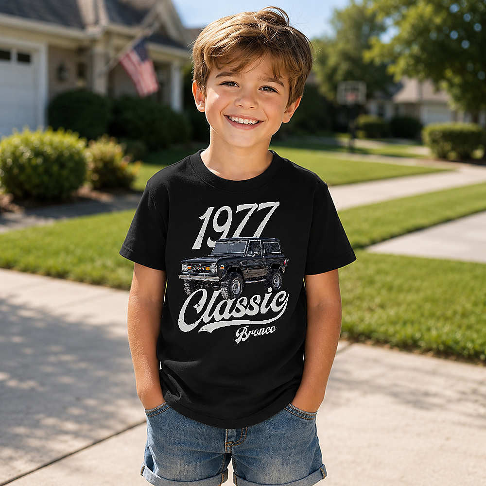 1977 Bronco SUV Personalized Apparel
