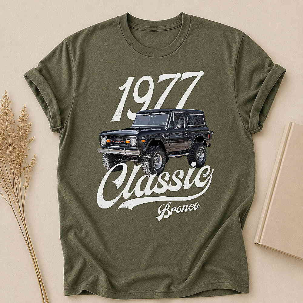 1977 Bronco SUV Personalized Apparel