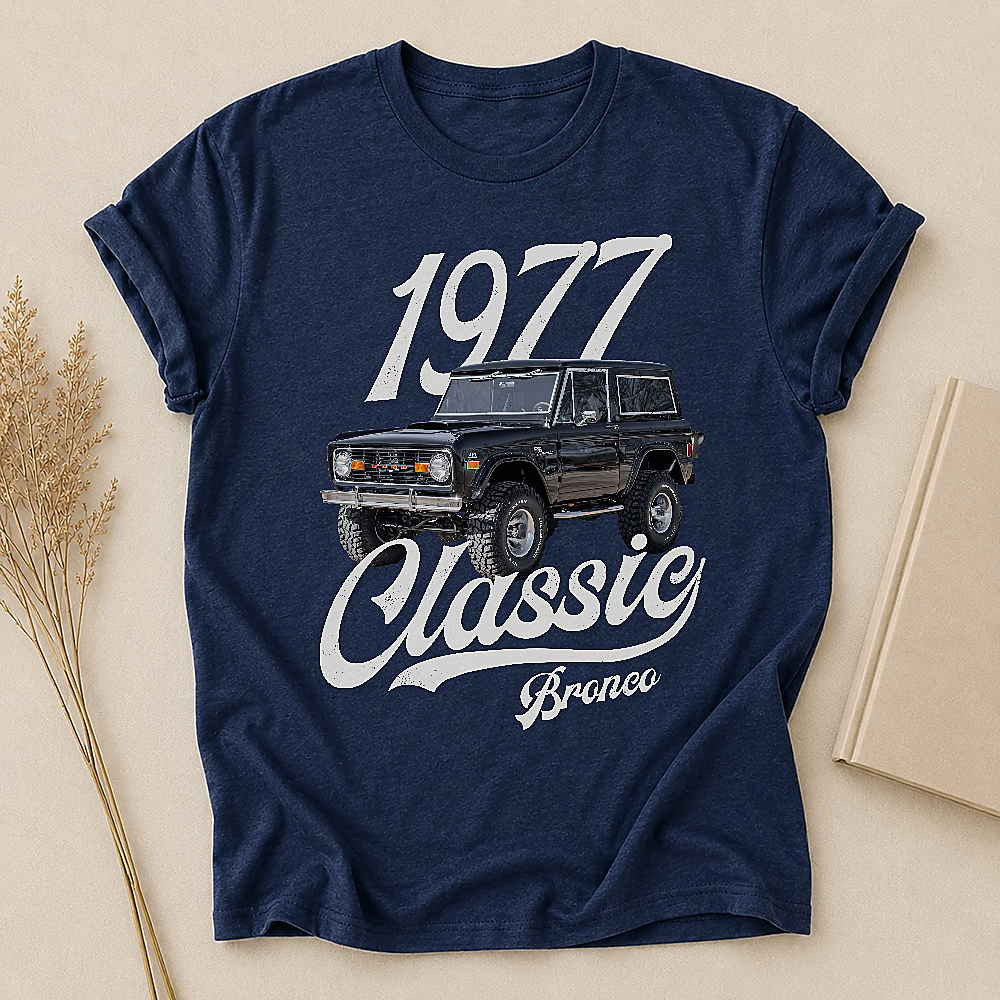 1977 Bronco SUV Personalized Apparel