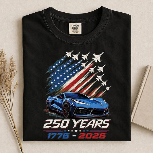 Corvette Sports Car Graphic Apparel