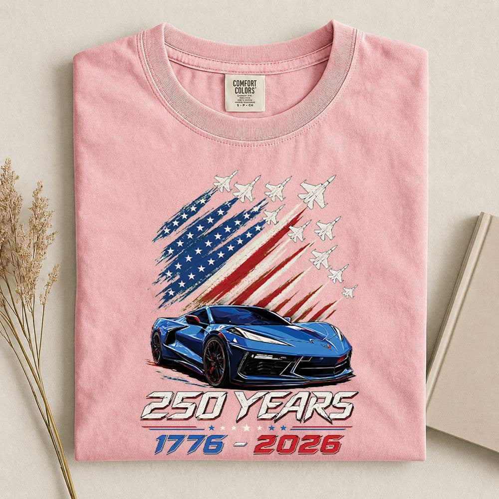 Corvette Sports Car Graphic Apparel
