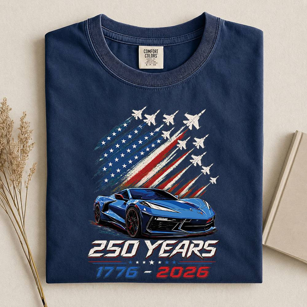 Corvette Sports Car Graphic Apparel