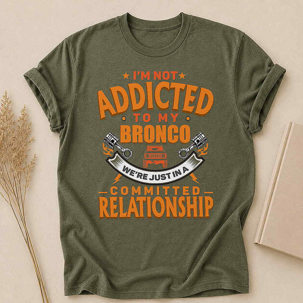 Bronco SUV Personalized Apparel