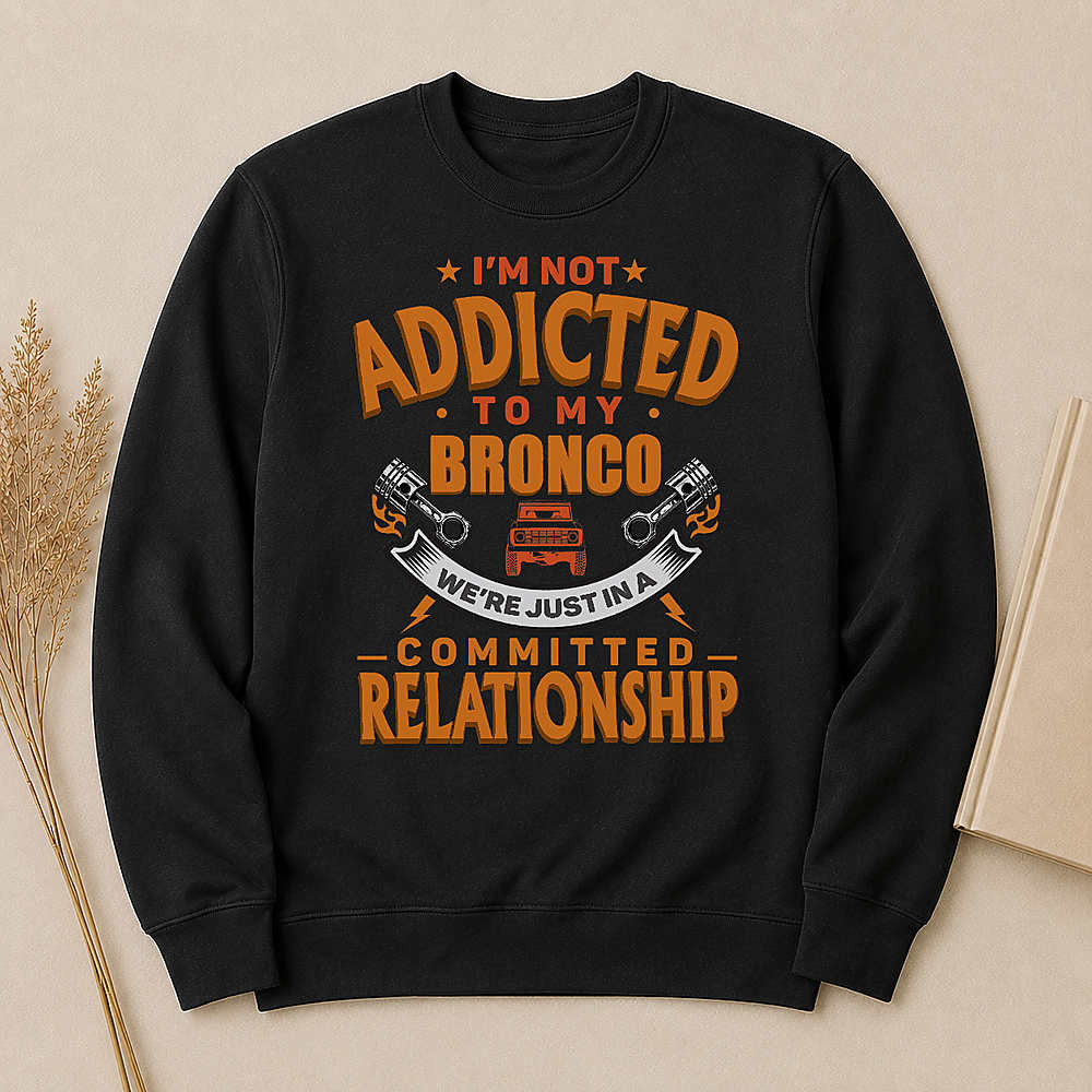 Bronco SUV Personalized Apparel