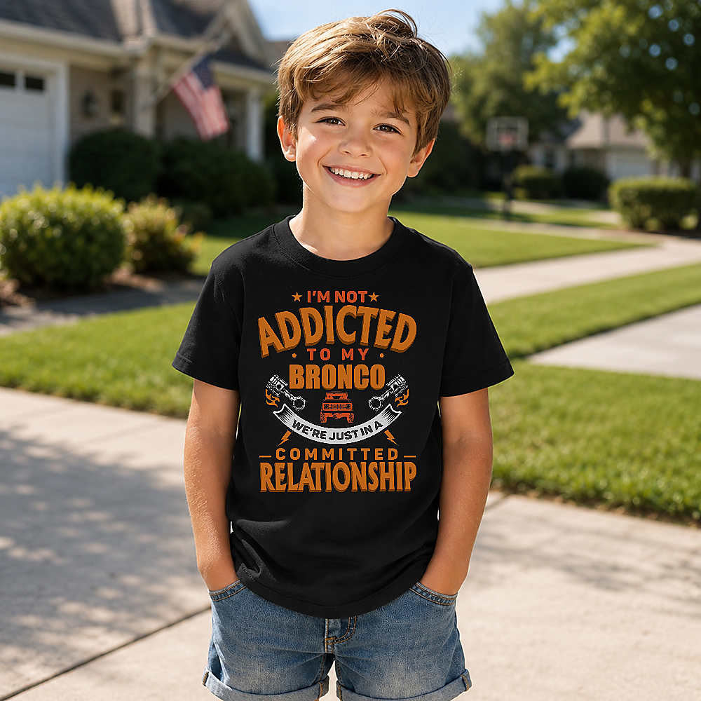 Bronco SUV Personalized Apparel