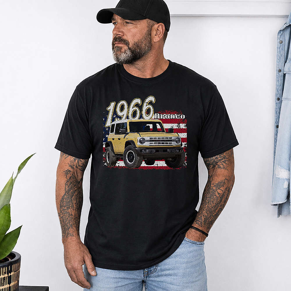 1966 Bronco SUV Personalized Apparel