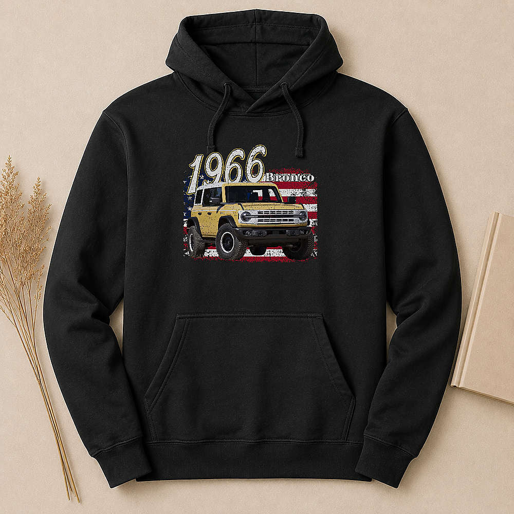 1966 Bronco SUV Personalized Apparel