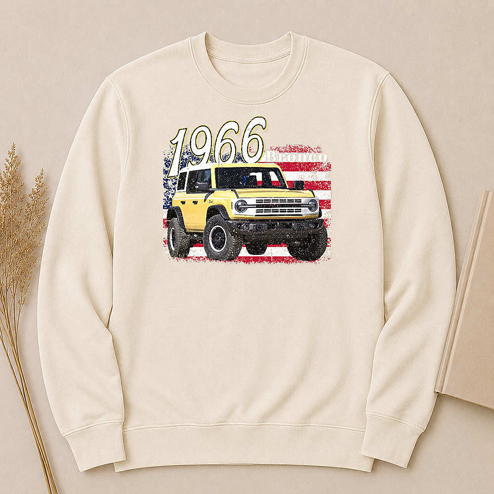 1966 Bronco SUV Personalized Apparel