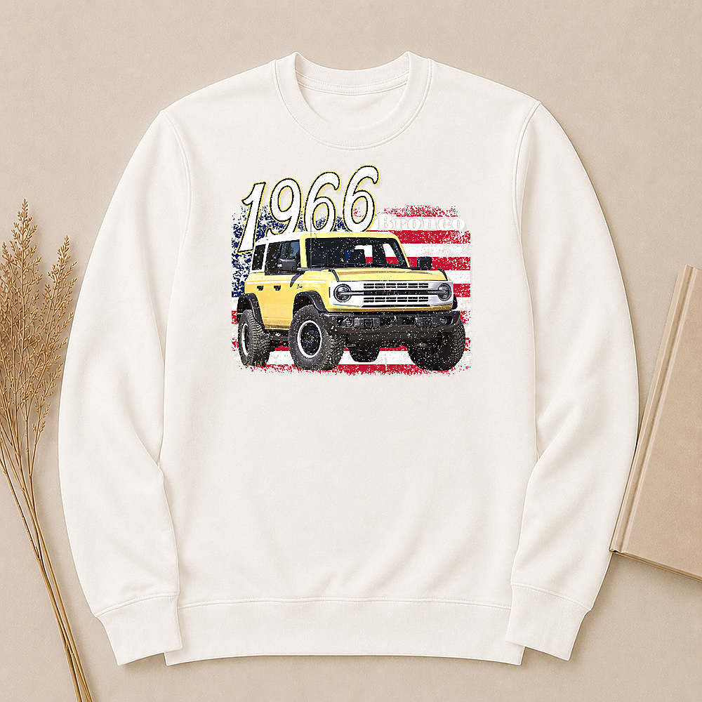 1966 Bronco SUV Personalized Apparel