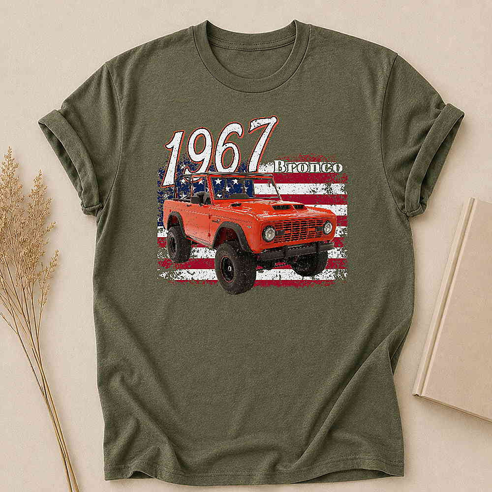 1967 Bronco SUV Personalized Apparel