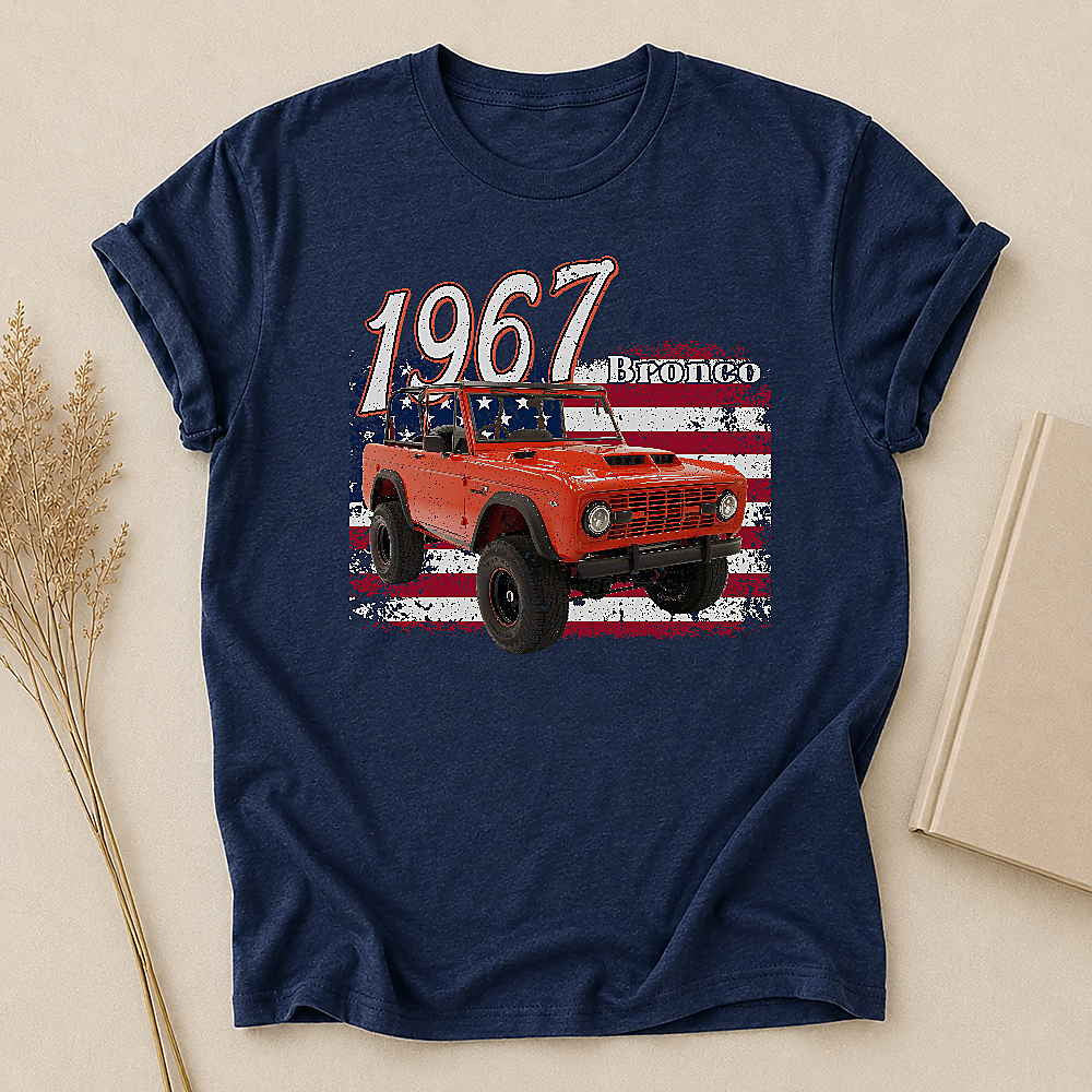 1967 Bronco SUV Personalized Apparel