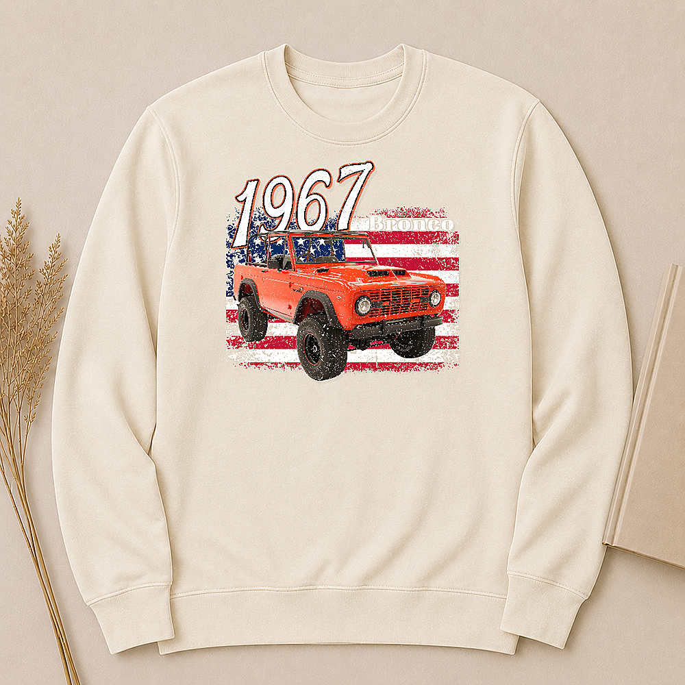 1967 Bronco SUV Personalized Apparel