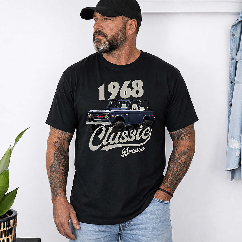 1968 Bronco SUV Personalized Apparel