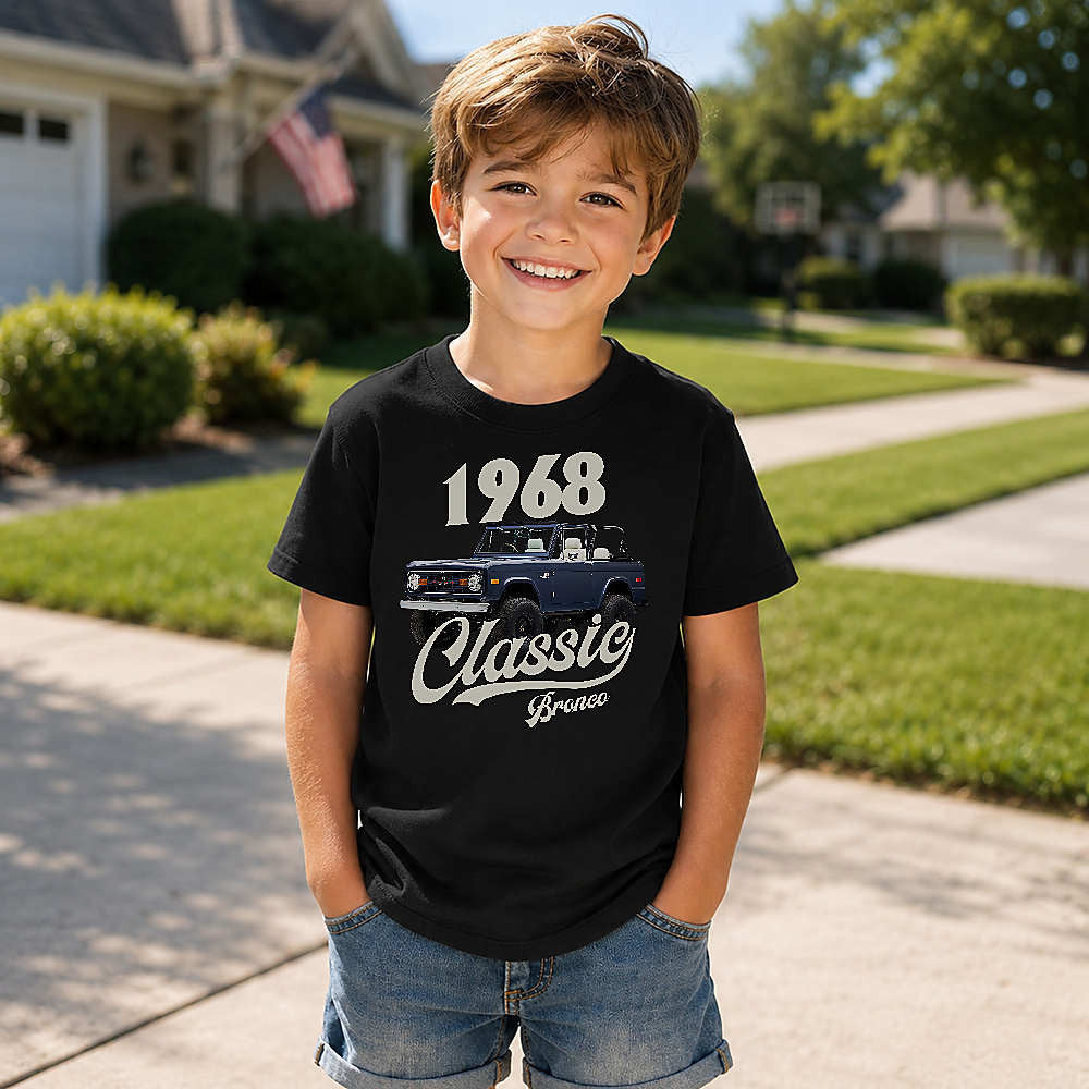 1968 Bronco SUV Personalized Apparel