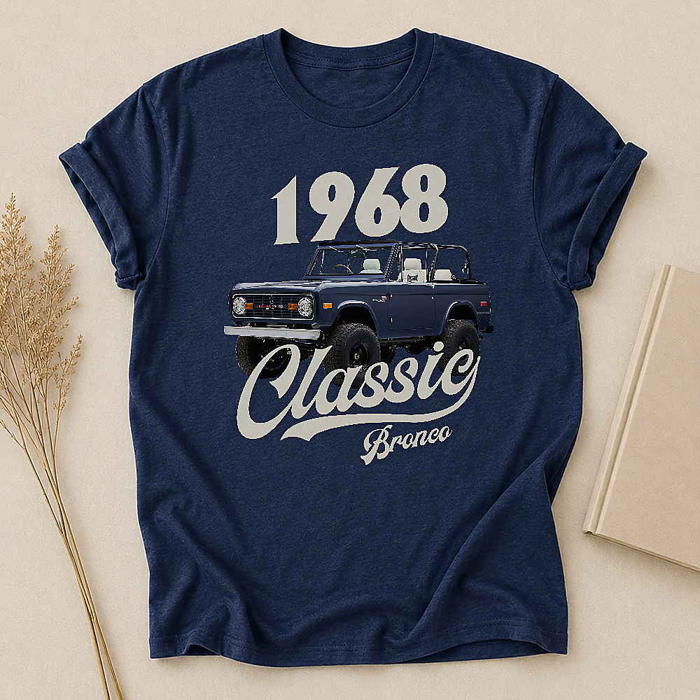 1968 Bronco SUV Personalized Apparel