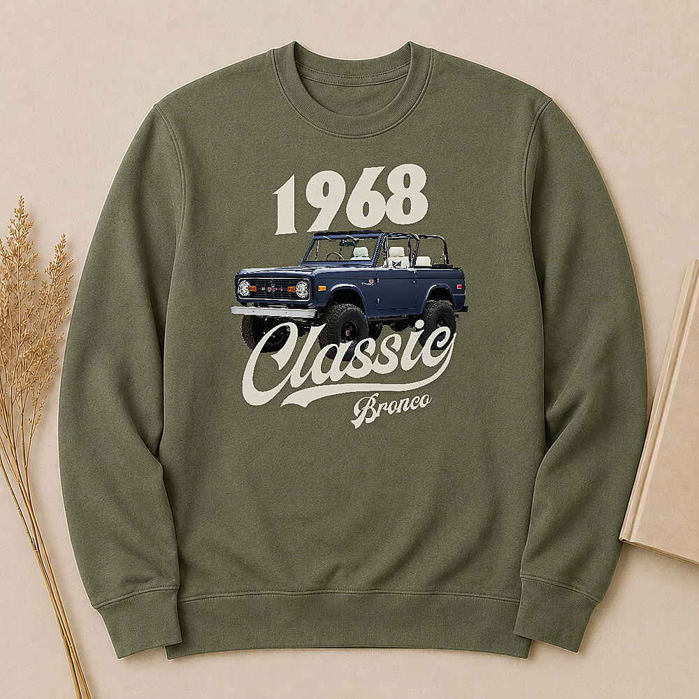 1968 Bronco SUV Personalized Apparel