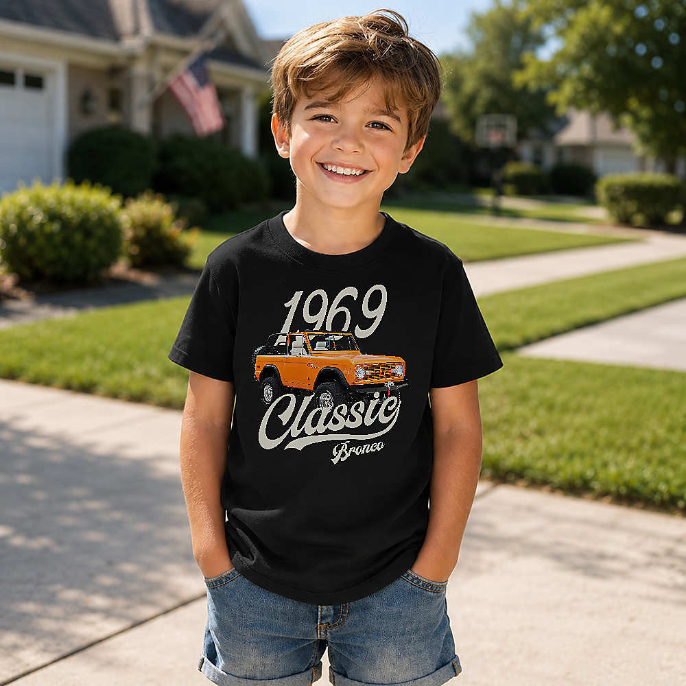 1969 Bronco SUV Personalized Apparel