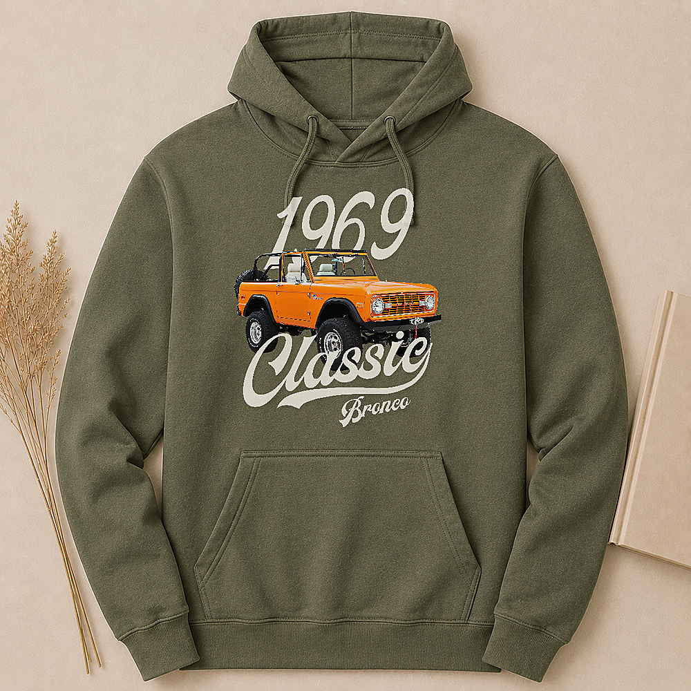 1969 Bronco SUV Personalized Apparel