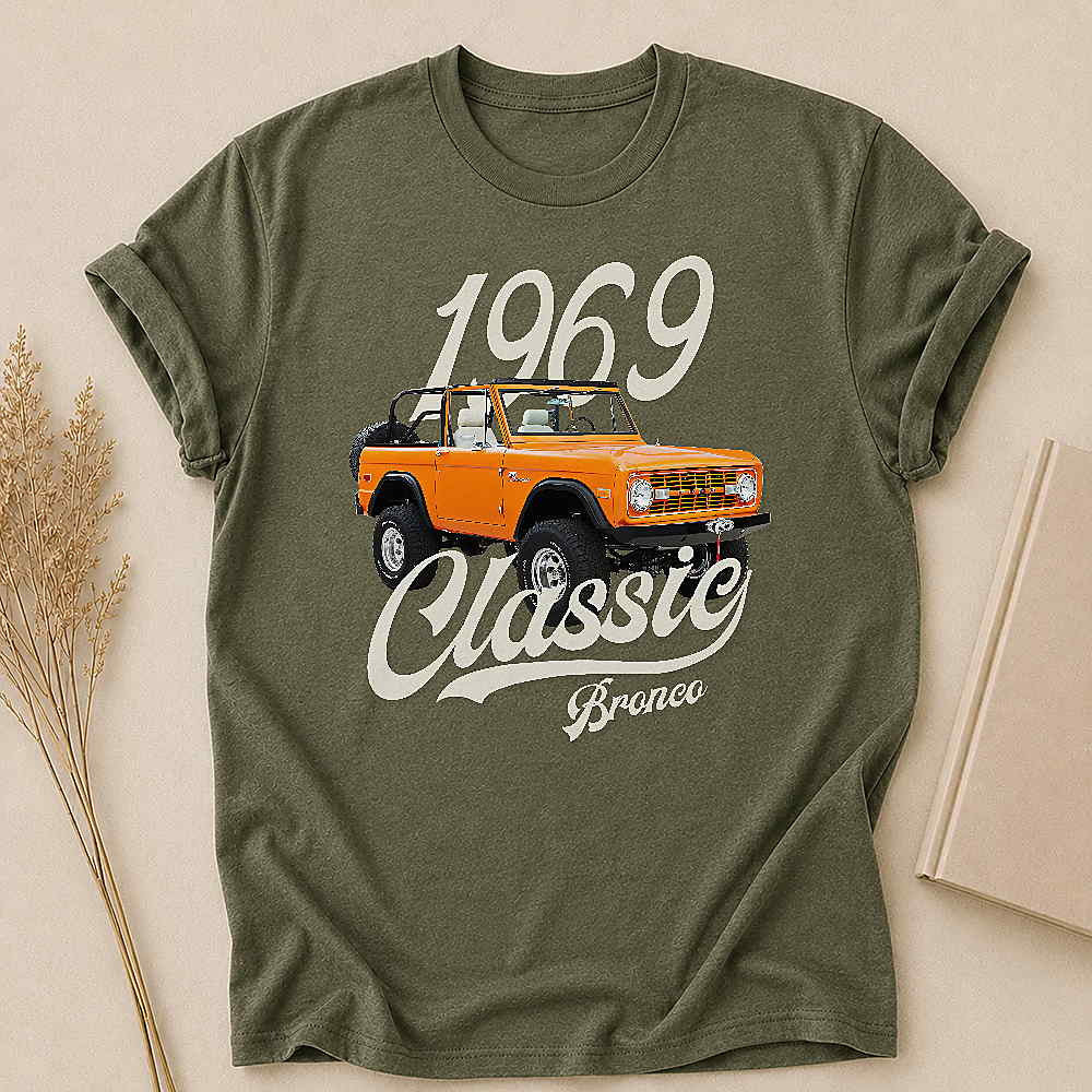 1969 Bronco SUV Personalized Apparel