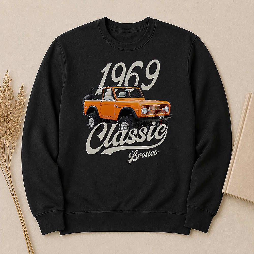 1969 Bronco SUV Personalized Apparel