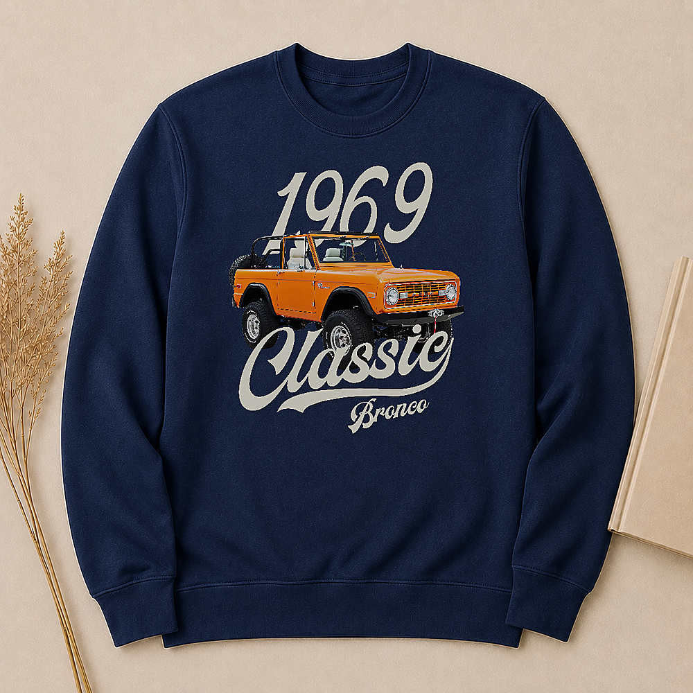 1969 Bronco SUV Personalized Apparel