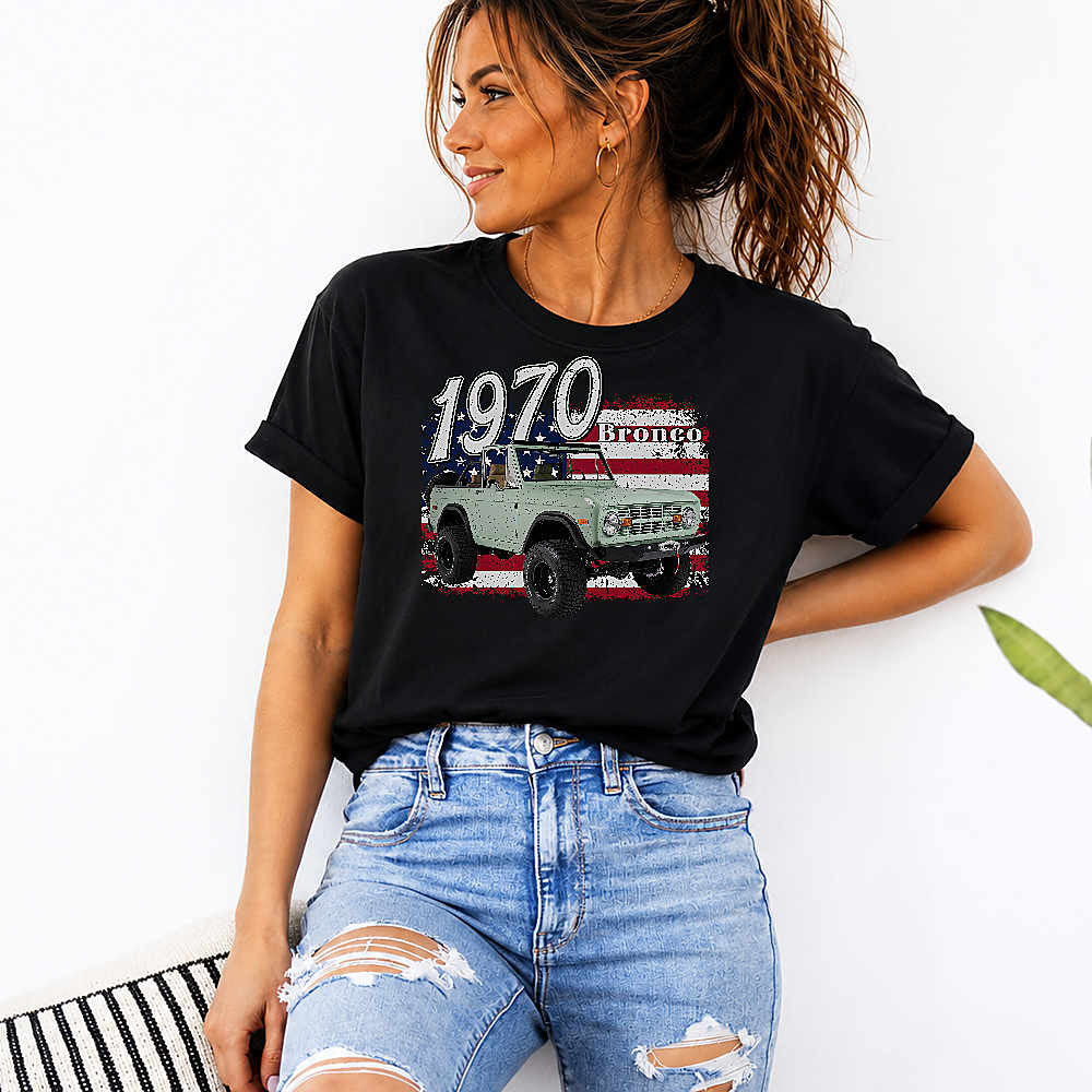 1970 Bronco SUV Personalized Apparel