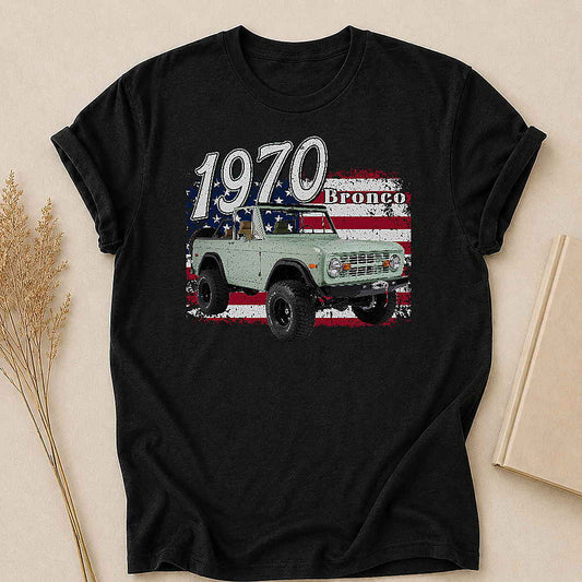 1970 Bronco SUV Personalized Apparel