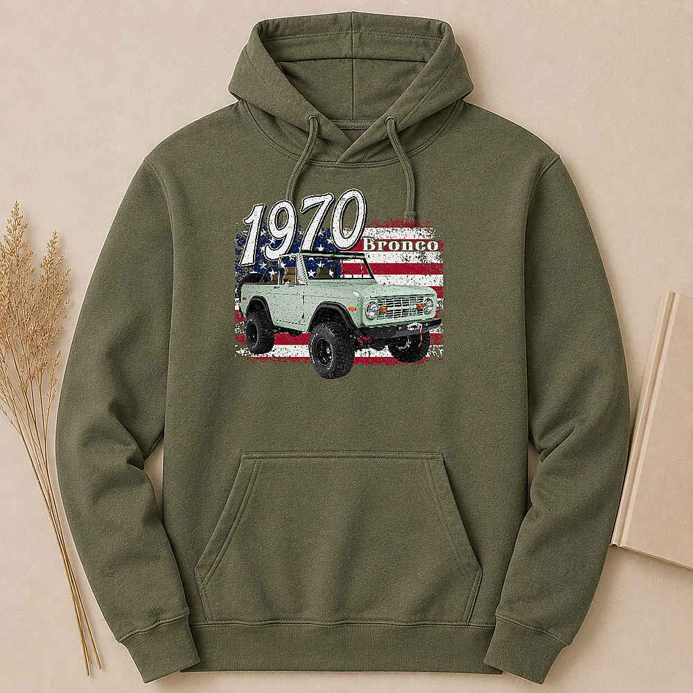 1970 Bronco SUV Personalized Apparel