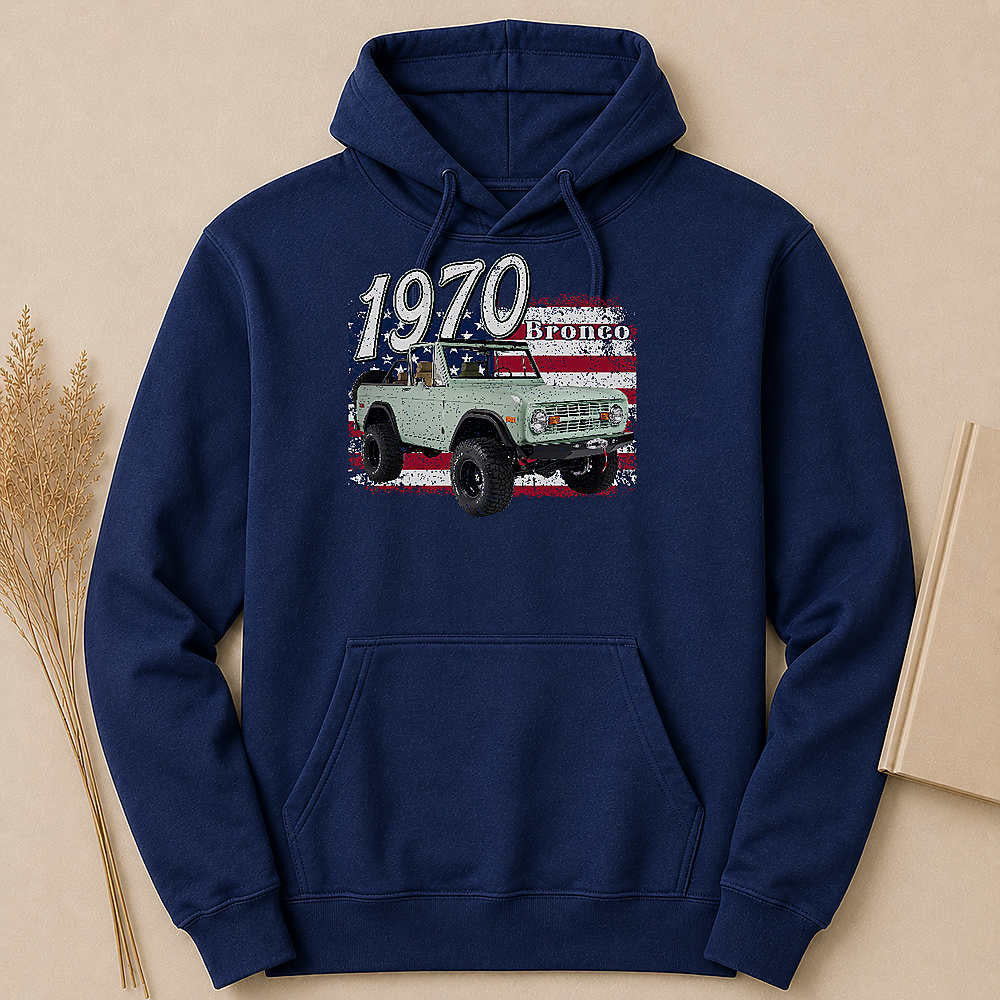 1970 Bronco SUV Personalized Apparel