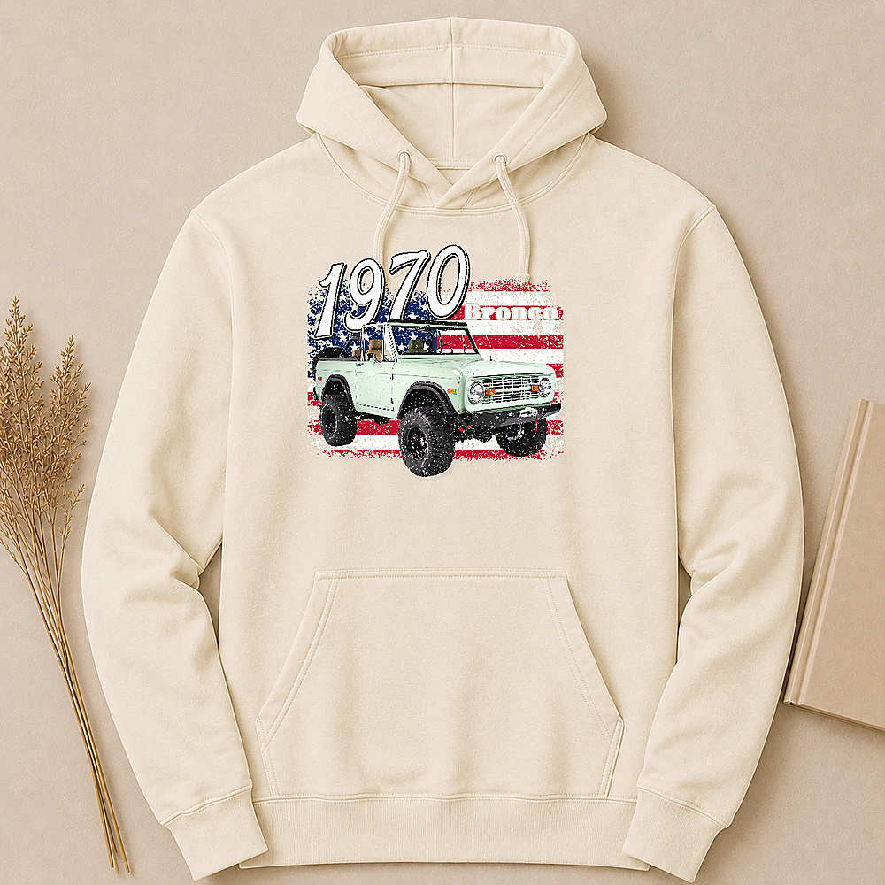 1970 Bronco SUV Personalized Apparel