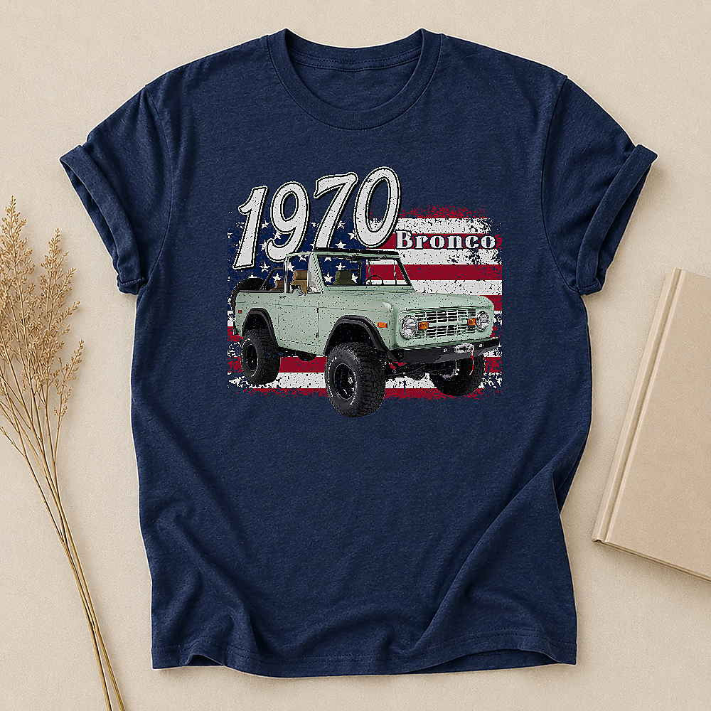 1970 Bronco SUV Personalized Apparel